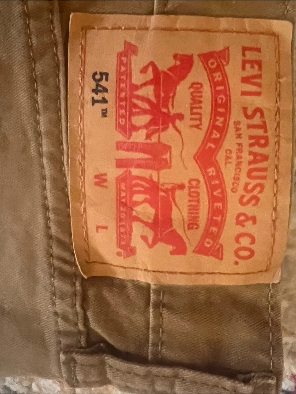 Levi's Men's Khaki/Tan Slim Chino Pants
